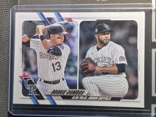 Alan Trejo Jordan Shefield 2021 Topps Update Series Rookie #US16