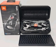 JBL Flip 5 Portable Bluetooth Speaker - Black Camo OPEN BOX NEW
