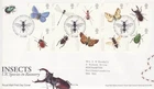GB Stamps First Day Cover Action for Species, Insects, cricket, beetle SHS 2008