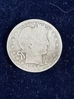 1896 BARBER SILVER QUARTER - Ships USPS within 48 hours of receipt of payment