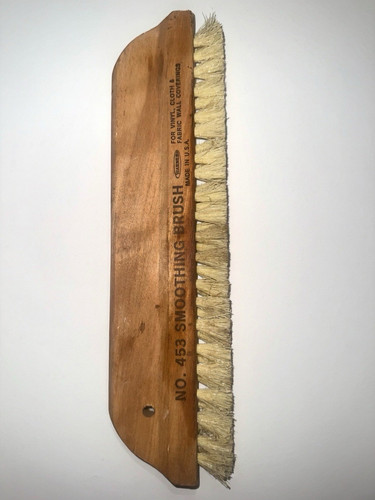 Vintage Warner No. 453 Wallpaper Smoothing Brush USA Wall Covering Tool