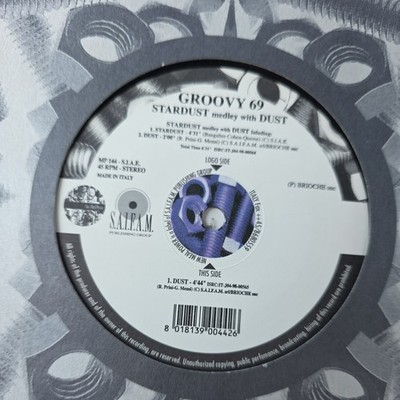 Groovy 69   Stardust Medley With Dust 12'' Vinyl Record (Italy, 1999, House)