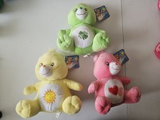 Vintage 2003 Care Bears BNWT Set Of 3 Care Bears Stuffed Animals