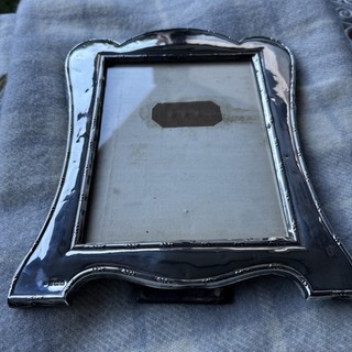 Antique Sterling Silver Picture Frame Birmingham 1911 JD&WD