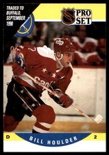 Bill Houlder 1990-91 Pro Set #417 Sabres NHL READ FREE SHIPPING AutographDen