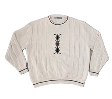 Vtg Shenandoah Grandpa Embroidered Golf Crewneck Pullover Sweater Mens XL Preppy