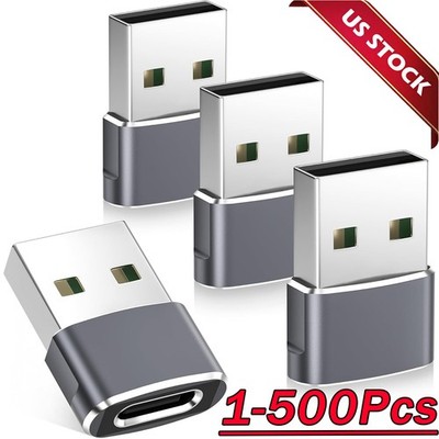 500PCS USB C3.1 Type C Female to USB3.0 Type A Male Port Converter Adapter Lot