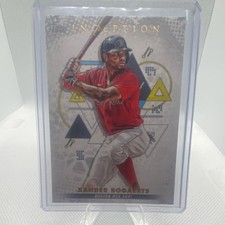 Topps 2022 Inception - Xander Bogaerts #33 Boston Red Sox Baseball Card