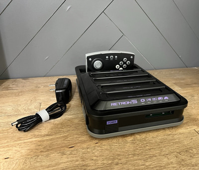 Hyperkin RetroN 5 Black/Gray HDMI 720p Region Free w/ Controller & Adapter