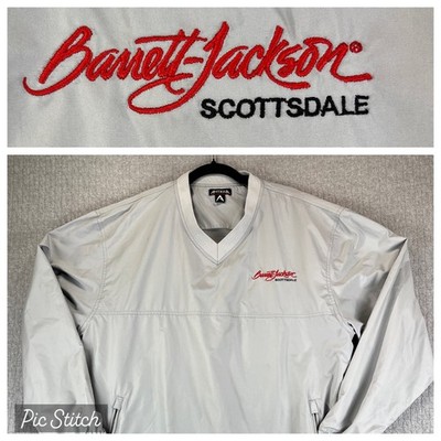 Antigua Barrett Jackson Scottsdale Golf Windbreaker  Men M classic car auction