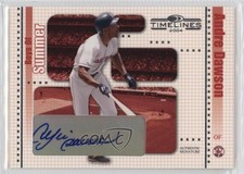 2004 Donruss Timelines Boys of Summer Auto Andre Dawson #3 Auto HOF nd3