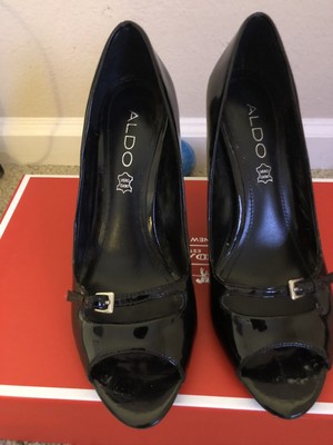 aldo patent leather heels