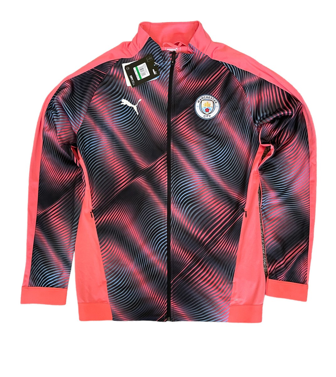 New Puma Men's Manchester City Peach/Black Stadium League DryCell