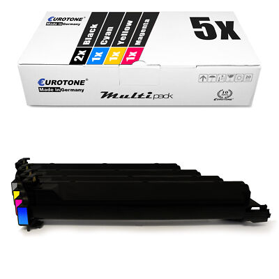 5x Eco Toner for Konica Minolta Bizhub
