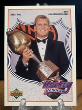 1991 Upper Deck Brett Hull Hockey Heroes #8 St. Louis Blues
