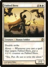Played MTG Fabled Hero Theros THS R 12