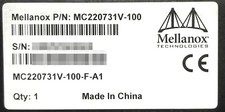 NEW Mellanox 100M FDR VPI QSFP Active Optical Cable MC220731V-100