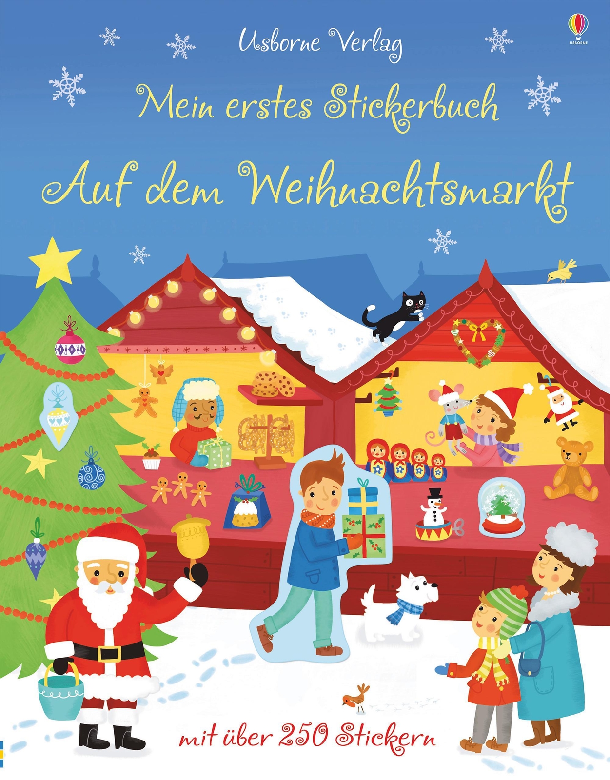 Thumbnail - Mein Erstes Stickerbuch: Auf Dem Weihnachtsmarkt, James Maclaine