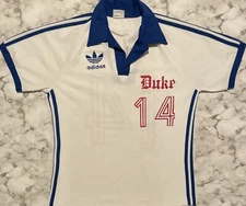 Rare Vintage 1983 Adidas Duke Blue Devils Ken Lolla Soccer Jersey