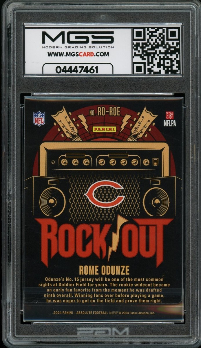 2024 Panini Absolute - Rock Out Rome Odunze #RO-ROE (RC) for sale