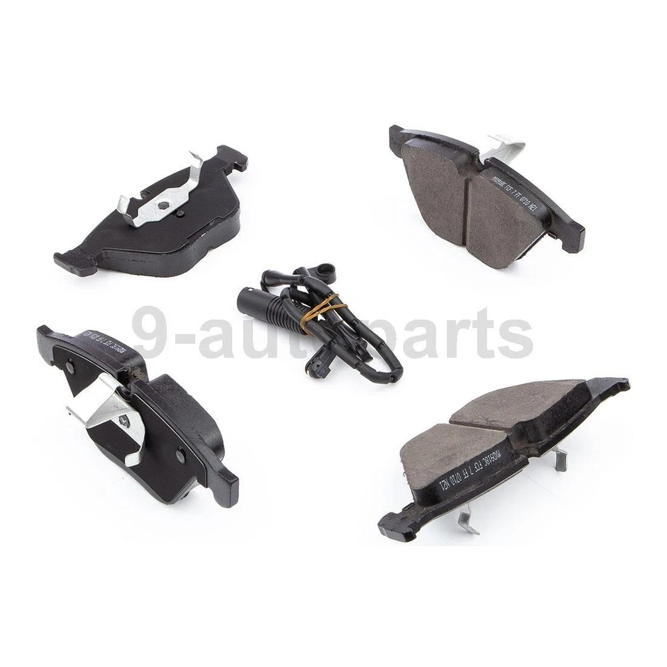 Rotores de disco delanteros + pastillas de freno de cerámica para BMW 550i 2006 2007 2008 2009 2010 Foto 3 de 4