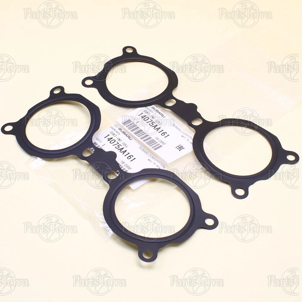 Прокладка впускного коллектора подлинная Subaru IMPREZA WRX STI TGV Turbo 14075AA161 - 2 шт. - Изображение 4 из 4