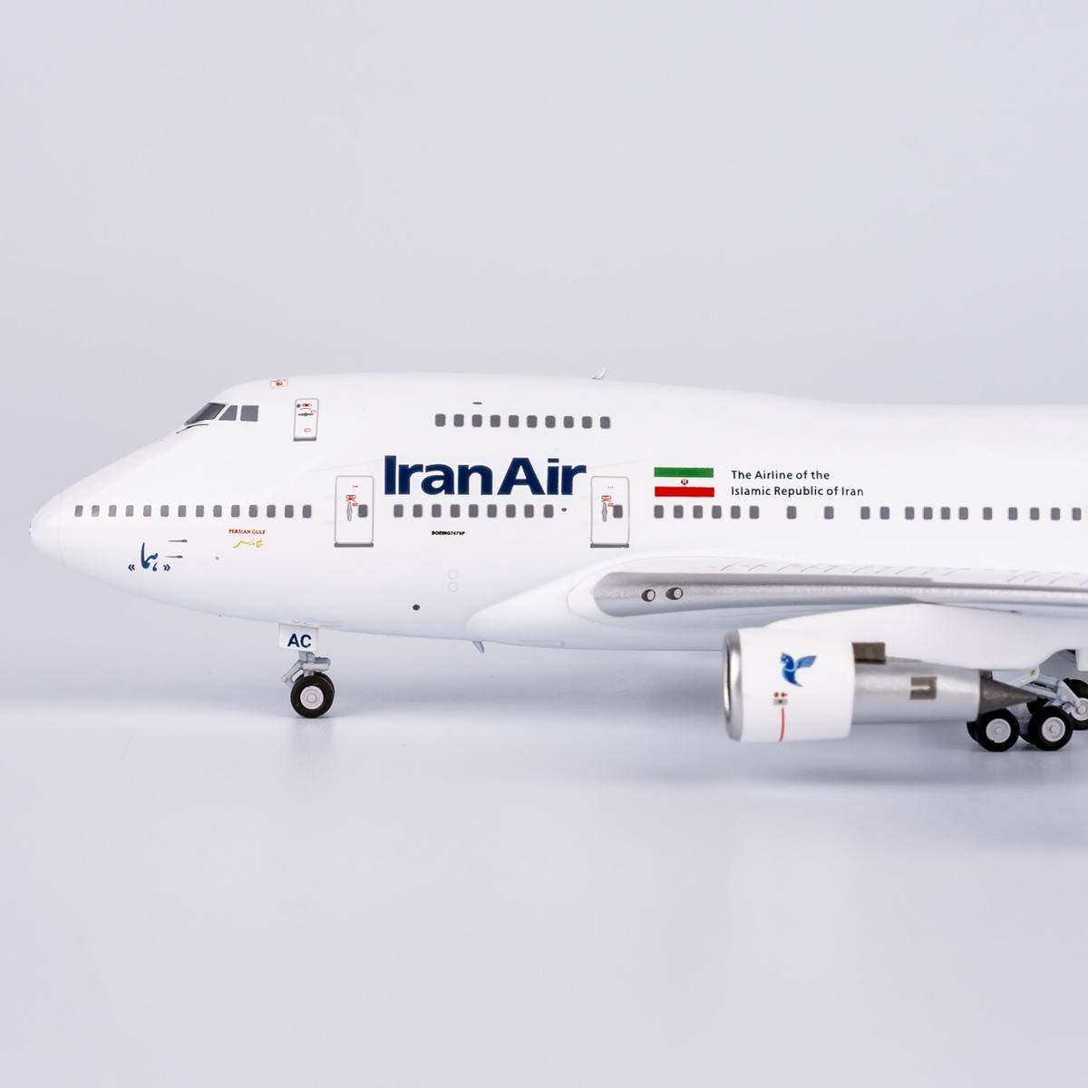 NG Model 1:400 イラン航空 B747SP EP-IAC NG Model Iran AIR for Boeing 747SP EP-IAC 1/400 DIECAST Pre-Built