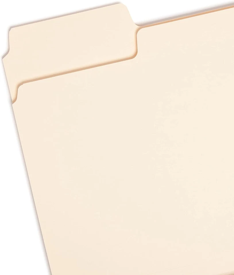 SuperTab Heavyweight File Folders - 50 Letter Size with Oversized 1/3-Cut Tabs - Image 4 of 4