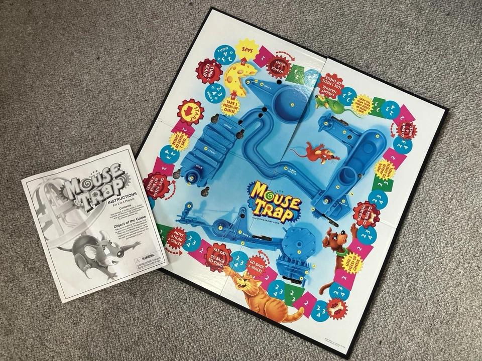 Mouse Trap Board Game - Milton Bradley Hasbro 2005 Foto 4 de 4