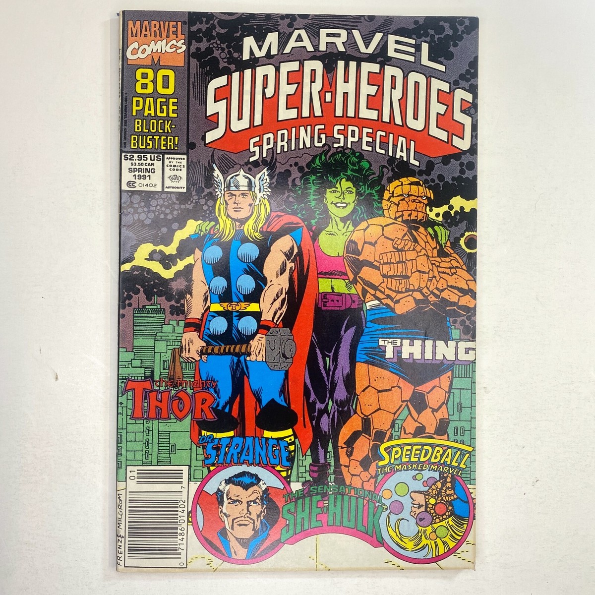 Marvel Super Heroes Spring SPecial Comic Book 80 Page 1991 VG+ | eBay