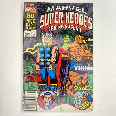 Marvel Super Heroes Spring SPecial Comic Book 80 Page 1991 VG+ | eBay