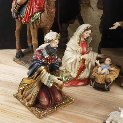 未使用】KIRKLAND ナティビティセット 19ピース 【キリストの降誕】 未