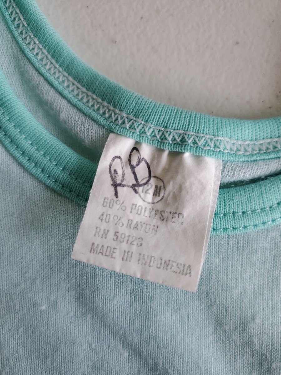 Vintage Peanuts Tennis Club Snoopy Bunny Green Tank Top
