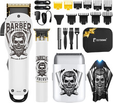 Hair Clippers for Men Professional, Beard Trimmer Kits  Sets, Electric Shavers,