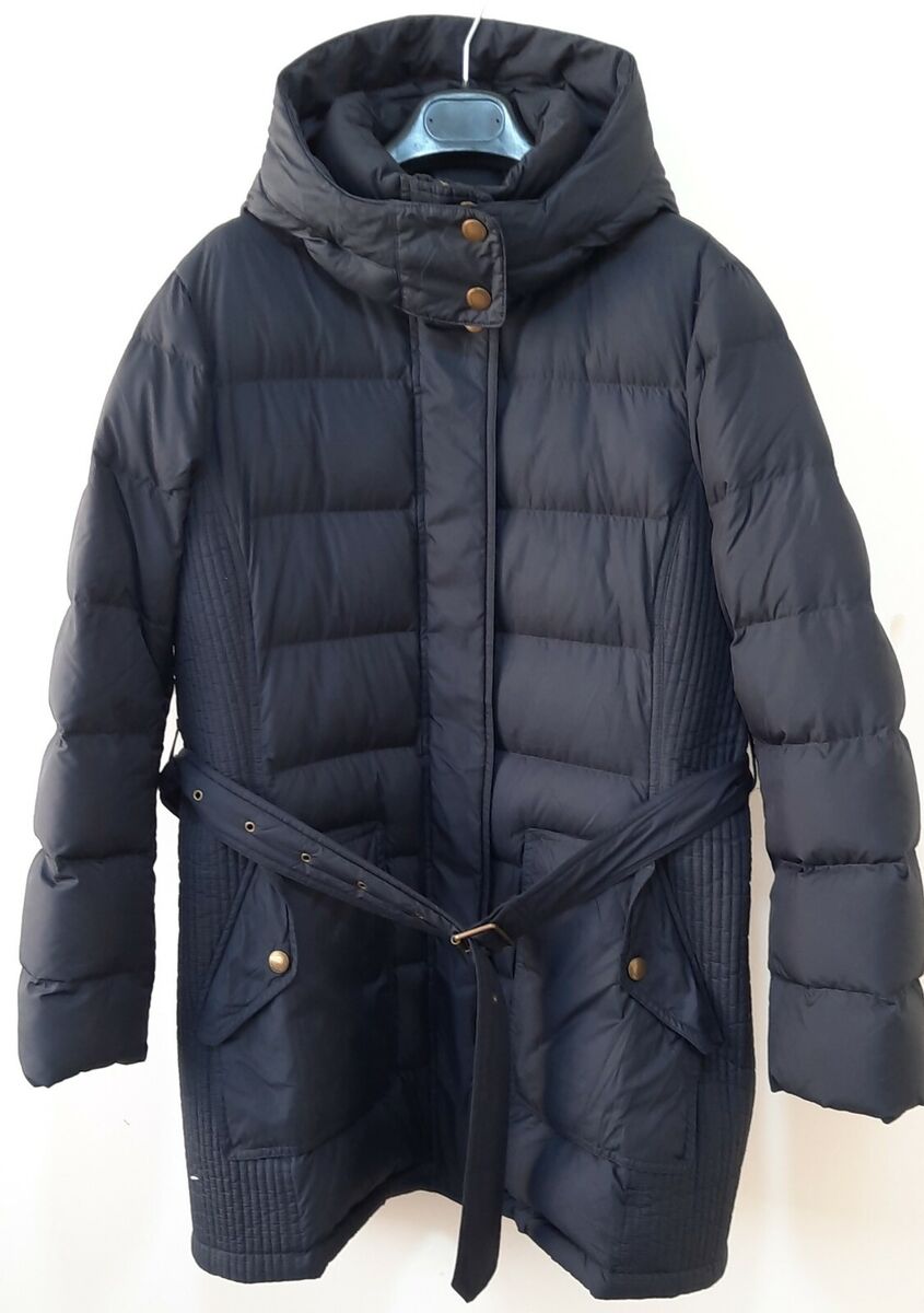 Burberry Brit Goose down quilted nova check blue navy puffer Burberry Brit Goose down quilted nova check blue navy puffer