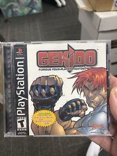 Gekido: Urban Fighters (Sony PlayStation 1, 2000) PS1 2 3 Black Label Mint
