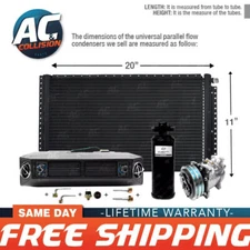 AC Kit Universal Evaporator Underdash Unit Compressor And Condenser 11 x 20