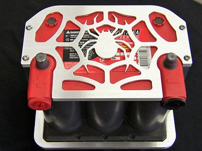 Spider 75/35 Billet Optima Battery Hold Down Bracket, tray, box, Hot rod, Web