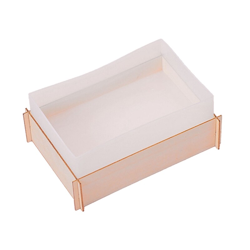Rectangle Cube Silicone Resin Molds for DIY Craft Projects