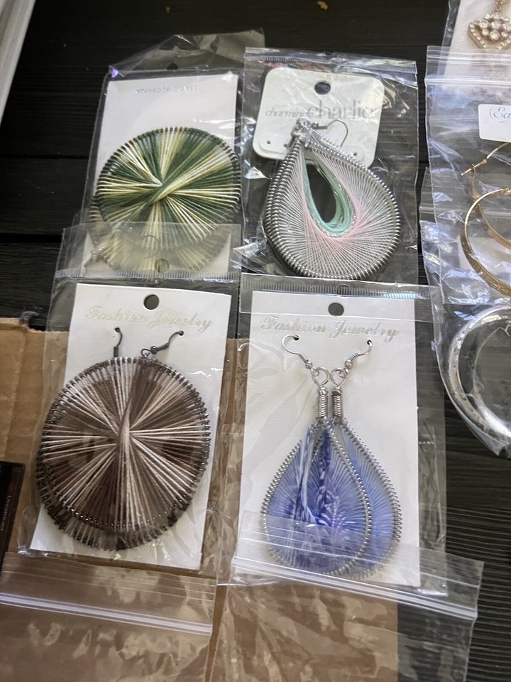 costume jewelry earrings Lot (60 Pairs) eBay