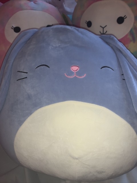 Squishmallows Sebastian the Bunny Periwinkle 16 inch Plush Toy for sale online | eBay