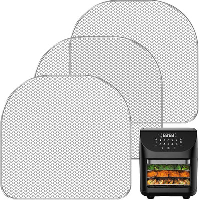 Air Fryer Dehydrator Racks 3 Pack, Air Fryer Oven Accessories, Air Flow Racks De