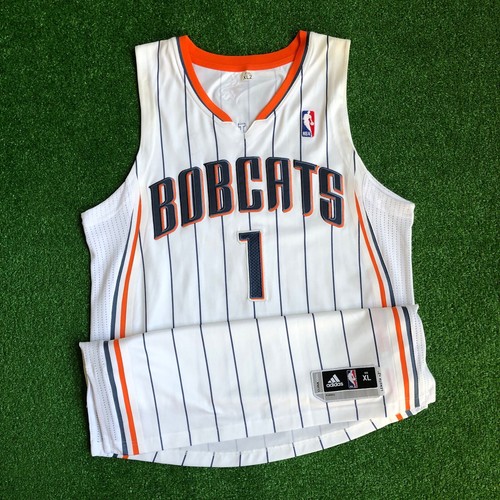 Maglia Kemba Walker Charlotte Bobcats Adidas Rev 30 2011 autentica NBA taglia XL - Foto 6 di 9