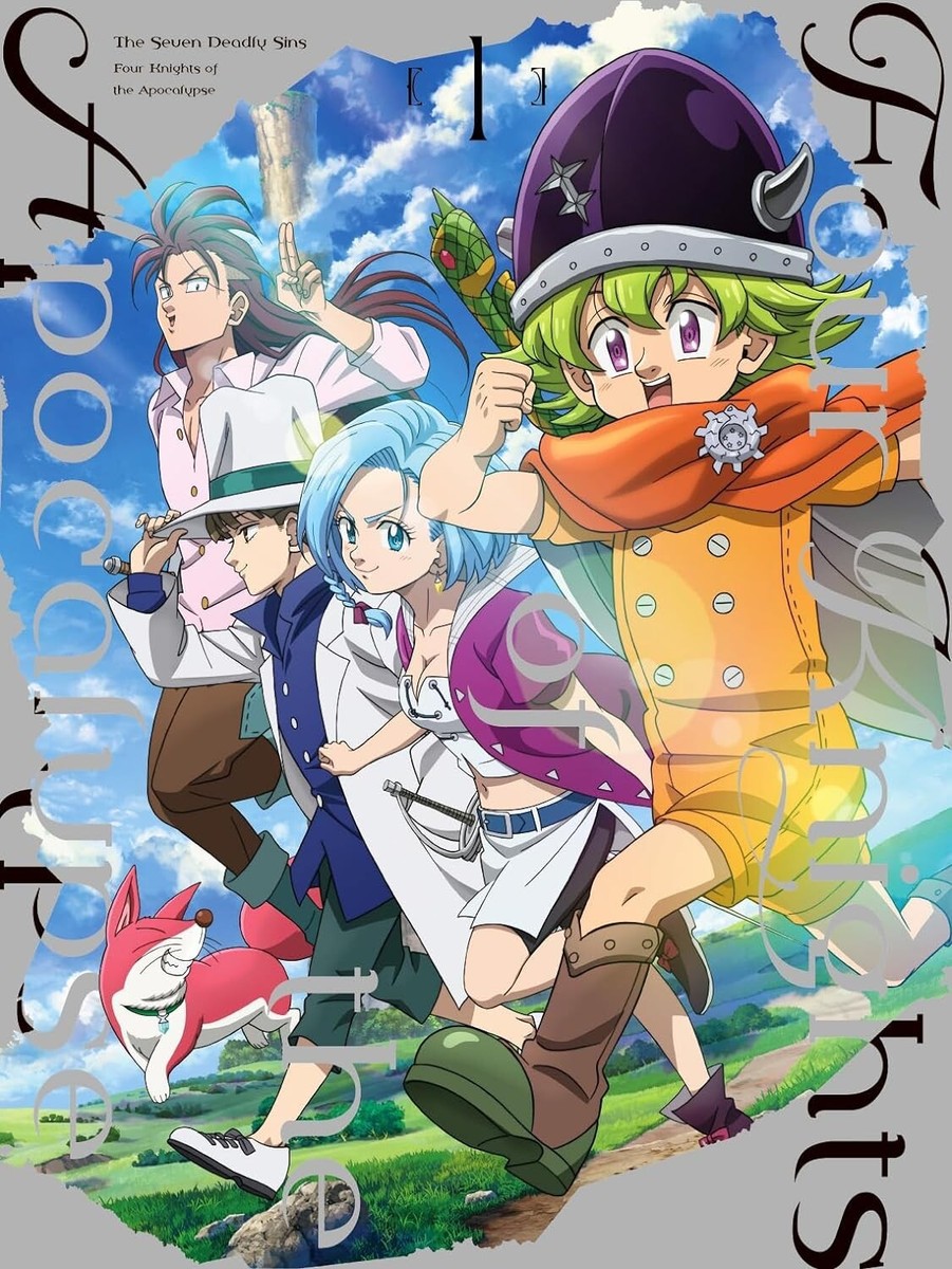 New The Seven Deadly Sins Four Knights of the Apocalypse Blu-ray Box Vol.1 Japan New The Seven Deadly Sins Four Knights of the Apocalypse Blu-ray Box Vol.1 Japan