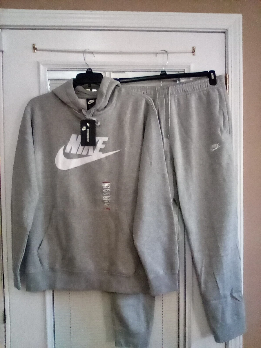 NWT NIKE SIZE XL GREY SPORTSWEAR TRACKSUIT