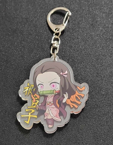Demon Slayer Nezuko Tanjiro Zenitsu Inosuke Giyu Keychain Acrylic - Picture 3 of 33
