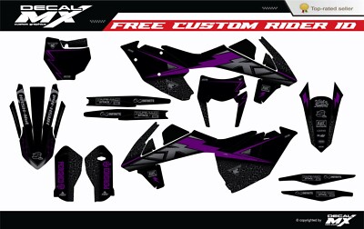 Fit KTM XCW XCFW EXC EXCF 2017 to 2019 & SX SXF XC XCF 2016 to 2018 graphic kit