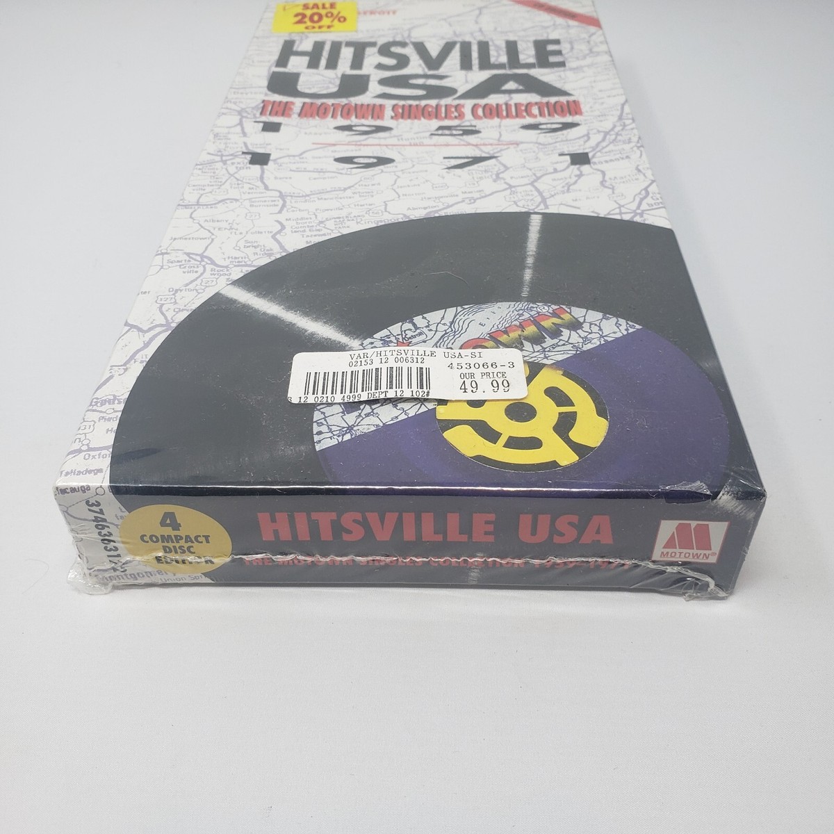 モータウン　Hitsville USA　CDBOX 2セット Various Artists - Hitsville USA, Vol. 2: The Motown Singles