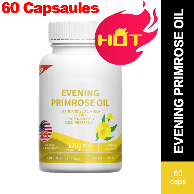 evening primrose oil and glutathione Evening Primrose Oil 1000mg Softgels main image 1