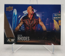 2021 Upper Deck AEW Gold #4 Dustin Rhodes Wrestling Card